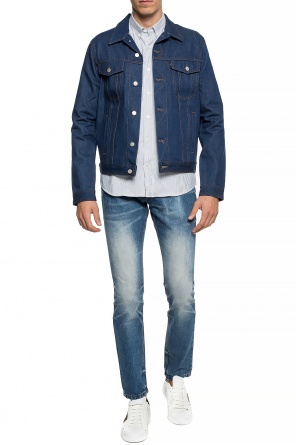 Logo-embroidered shirt, zdjęcie 2 Logo-embroidered shirt od Ami Alexandre Mattiussi